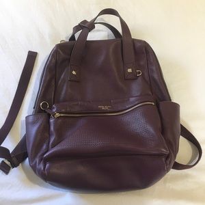 Henri Bendel Leather Backpack